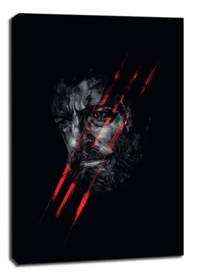 Logan Wolverine - obraz na płótnie 61x91,5 cm