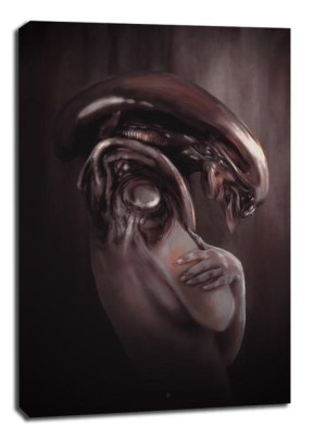 Alien - obraz na płótnie 90x120 cm
