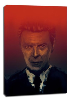 David Bowie - obraz na płótnie 40x50 cm