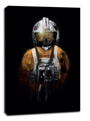Star Wars Gwiezdne Wojny Rebel Pilot - obraz na płótnie 20x30 cm