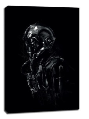 Star Wars Gwiezdne Wojny TIE pilot - obraz na płótnie 40x60 cm
