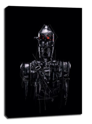 Star Wars Gwiezdne Wojny IG-88 - obraz na płótnie 40x50 cm