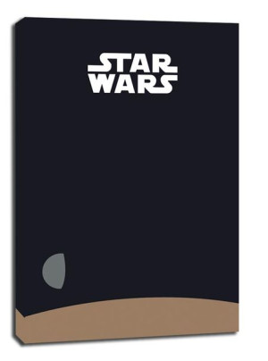 Star Wars Gwiezdne Wojny Nowa Nadzieja - obraz na płótnie 90x120 cm