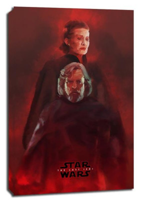 Star Wars Gwiezdne Wojny – Ostatni Jedi – bohaterowie - obraz na płótnie 40