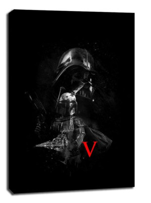 Star Wars Gwiezdne Wojny epizod V - obraz na płótnie 40x60 cm