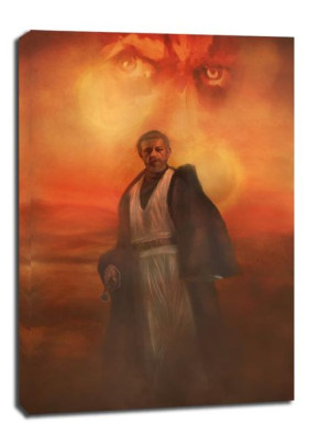 Obi Wan Kenobi - obraz na płótnie 50x70 cm