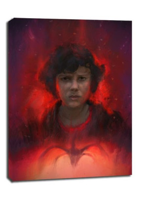 Eleven stranger things - obraz na płótnie 20x30 cm