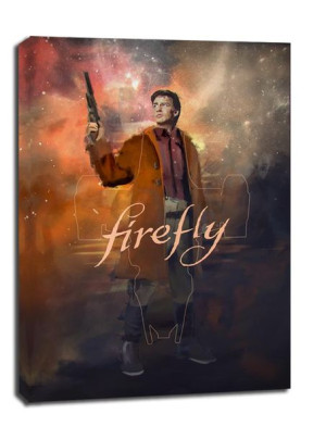 Firefly - obraz na płótnie 60x80 cm