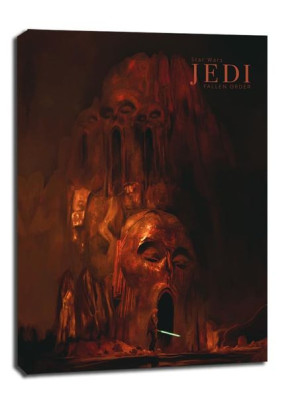 Star Wars Gwiezdne Wojny Jedi - obraz na płótnie 90x120 cm