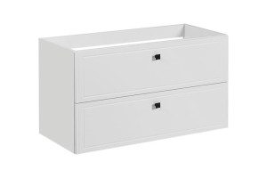 Szafka łazienkowa z umywalką 100 cm wisząca HAVANA WHITE 82-100