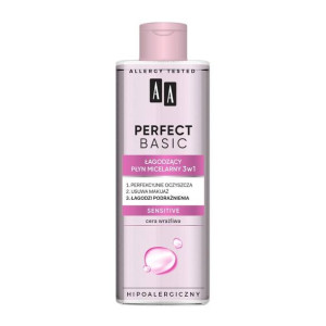 AA Łagodzący płyn micelarny 3w1 SENSITIVE 200 ml