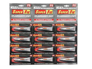 Klej cyjanoakrylowy do połą sztywnych 2gSUPER FIX PE 50925