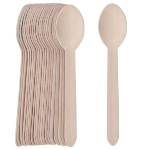 Łyżka Drewniana Kpl.20sz+d62