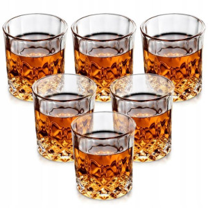 Szklanki Do Do Whisky Drinków 250 Ml Zestaw 6szt