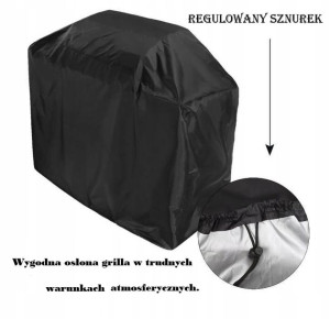Wodoodporny pokrowiec na grill, rozm. XXL