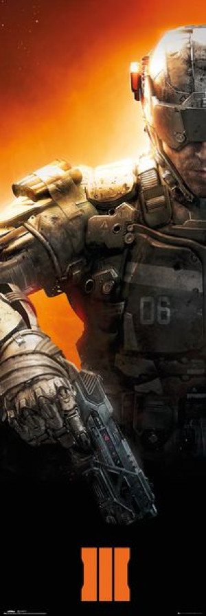 Call of Duty Black Ops 3 Żołnierz - plakat 53x158 cm