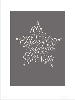 Christmas Star Wonder - plakat premium 40x50 cm