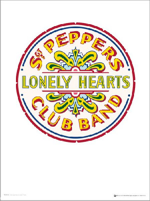 The Beatles Sgt Pepper 2 - plakat premium 40x50 cm