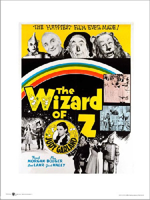 The Wizard of Oz Happiest Film - plakat premium 40x50 cm