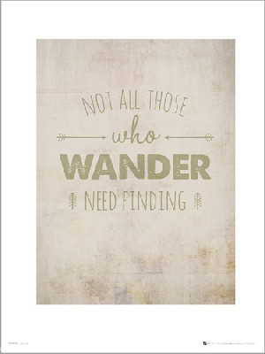 Adventure Wander Finding - plakat premium 40x50 cm