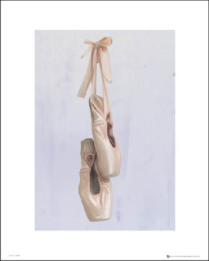 Ballet Shoes - plakat premium 40x50 cm
