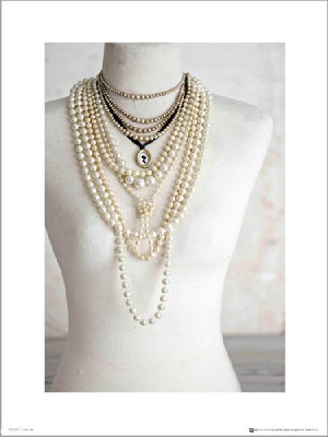 Pearls Mannequin - plakat premium 40x50 cm