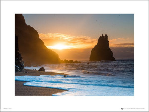Tom Mackie Sunset - plakat premium 50x40 cm