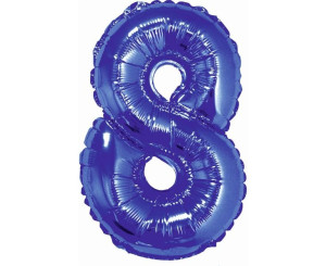 Balon foliowy ,,Cyfra 8" niebieska 91cm GoDan