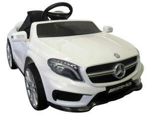 Samochodzik Autko Mercedes GLA45 białyna akumulator