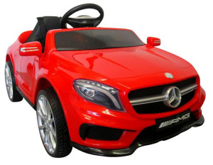 Samochodzik Autko Mercedes GLA45 czerwony na akumulator