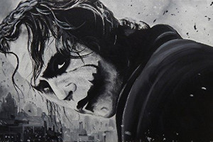 Mroczny Rycerz Joker - plakat 91,5x61 cm