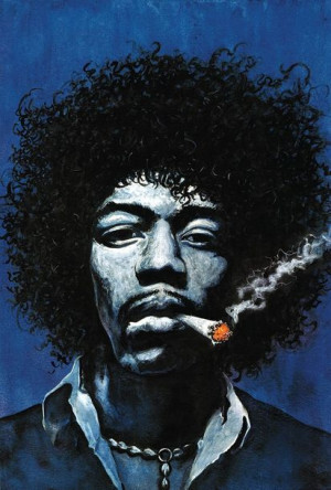 Jimi Hendrix Joint - plakat 61x90,5 cm