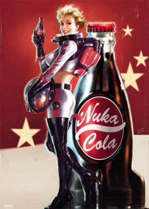 Fallout 4 Nuka Cola - plakat 100x140 cm
