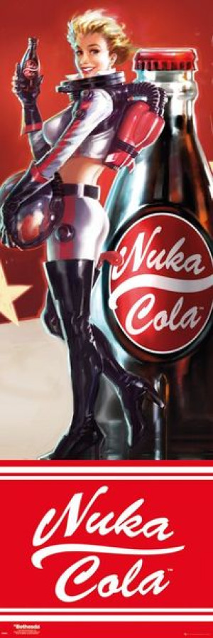 Fallout 4 Nuka Cola - plakat 53x158 cm