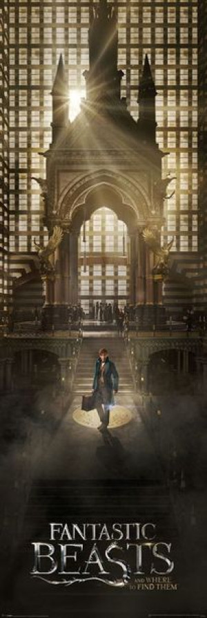 Fantastyczne zwierzęta i jak je znaleźć - plakat 53x158 cm
