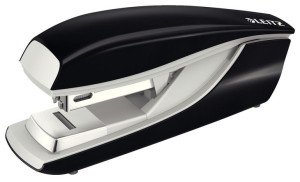 Zszywacz średni metalowy Flat Clinch Leitz Nexxt czarny