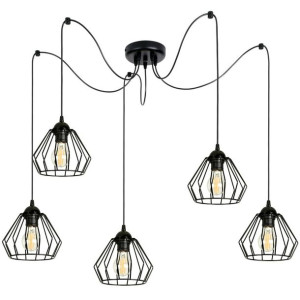 Lampa wisząca sufitowa żyrandol pająk Kali 1205k