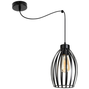 Lampa wisząca sufitowa żyrandol pająk Cosmo 2241_02 czarny