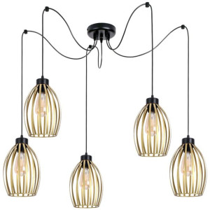 Lampa wisząca sufitowa żyrandol pająk Cosmo 2240