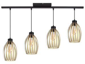 Lampa sufitowa loftowa z 4 abażurami Cosmo  2235