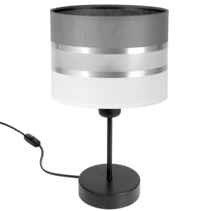 Stylowa lampa stołowa Dada 1 abażur walec 1709_06