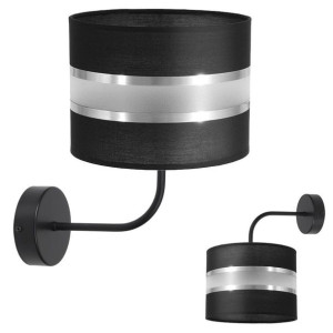 Stylowa lampa ścienna kinkiet Dada 1 abażur walec góra/dół 1710