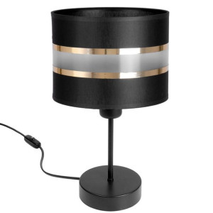 Stylowa lampa stołowa Dada 1 abażur walec 1709_03