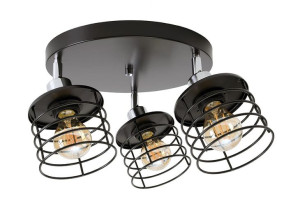 Stylowa lampa sufitowa plafon 3 Maya 1926 LOFT