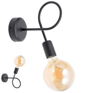 Lampa ścienna, kinkiet 1 Gobi Loft 2118 + żarówka Led Globe