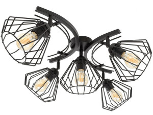 Lampa sufitowa druciana 5 Nela 2015 LOFT LED regulacja