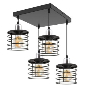 Stylowa lampa sufitowa 4 Maya 1904 LOFT LED