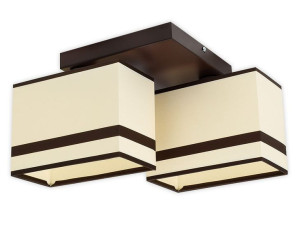 Lampa sufitowa Bella 2 abażury  932/2