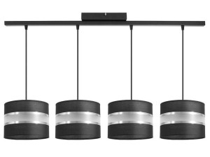 Lampa sufitowa Dada 4 abażury walce 1705
