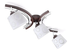 Lampa sufitowa Zuza 3 klosze walec 943w